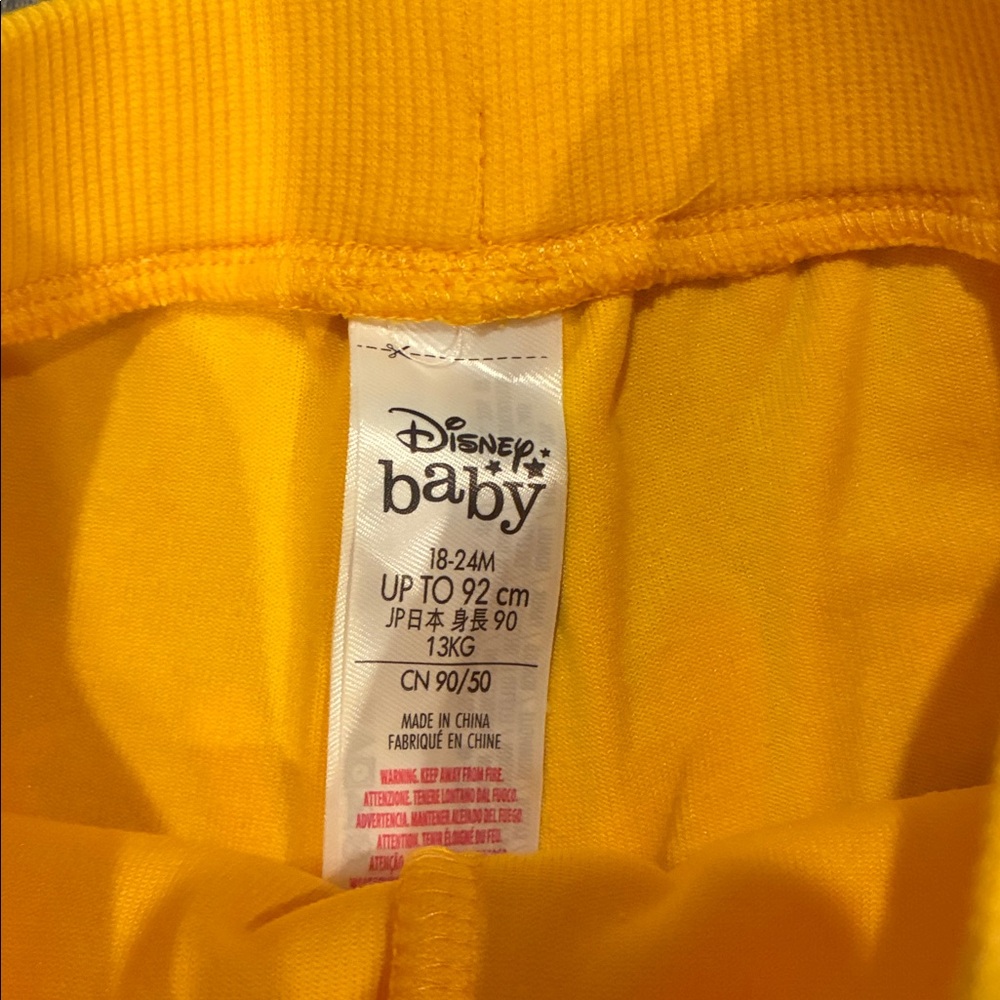 Disney Baby Yellow Snap-Button Outfit - Picture 8 of 10